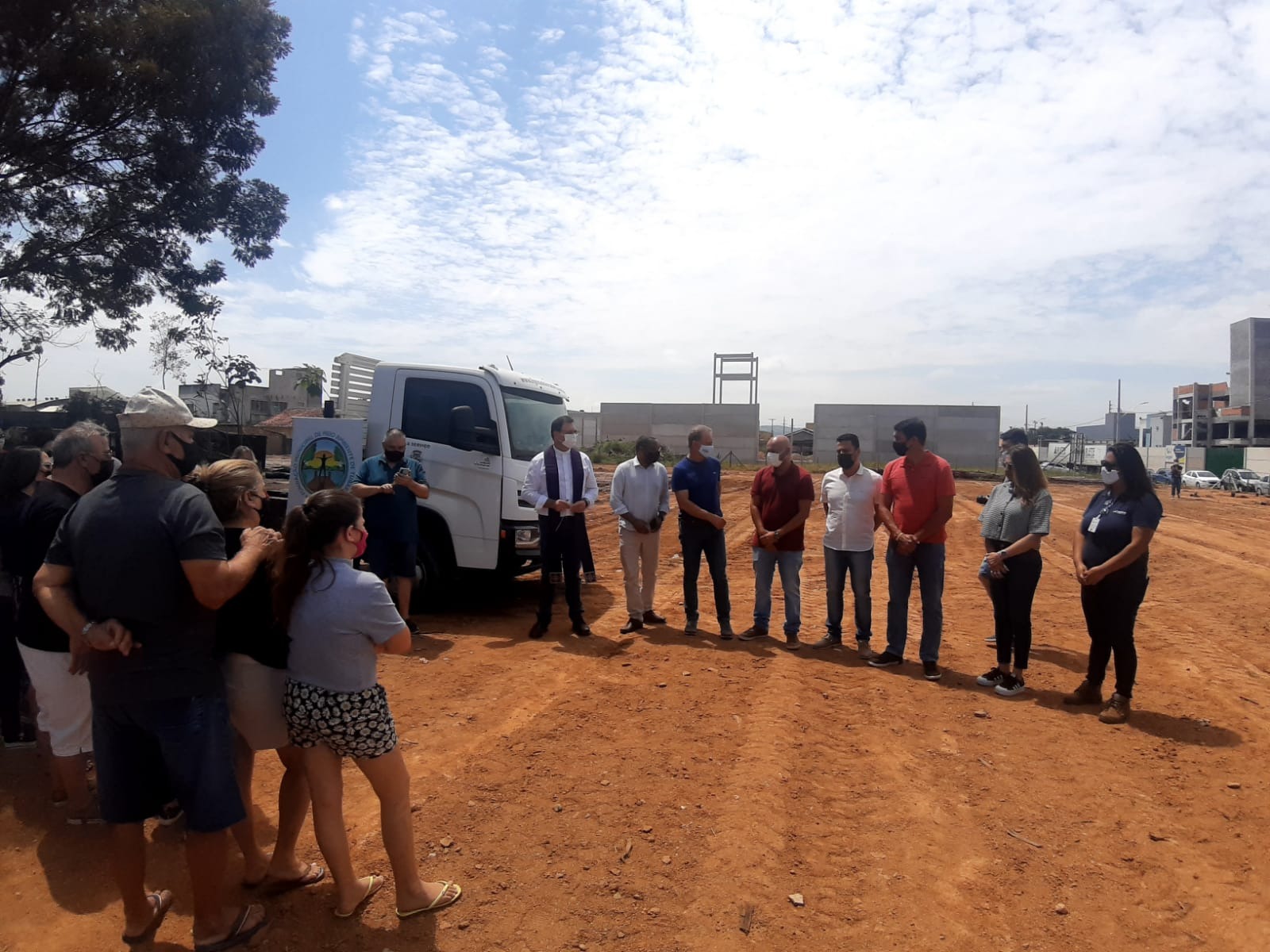 Inauguração do Bosque da Memória