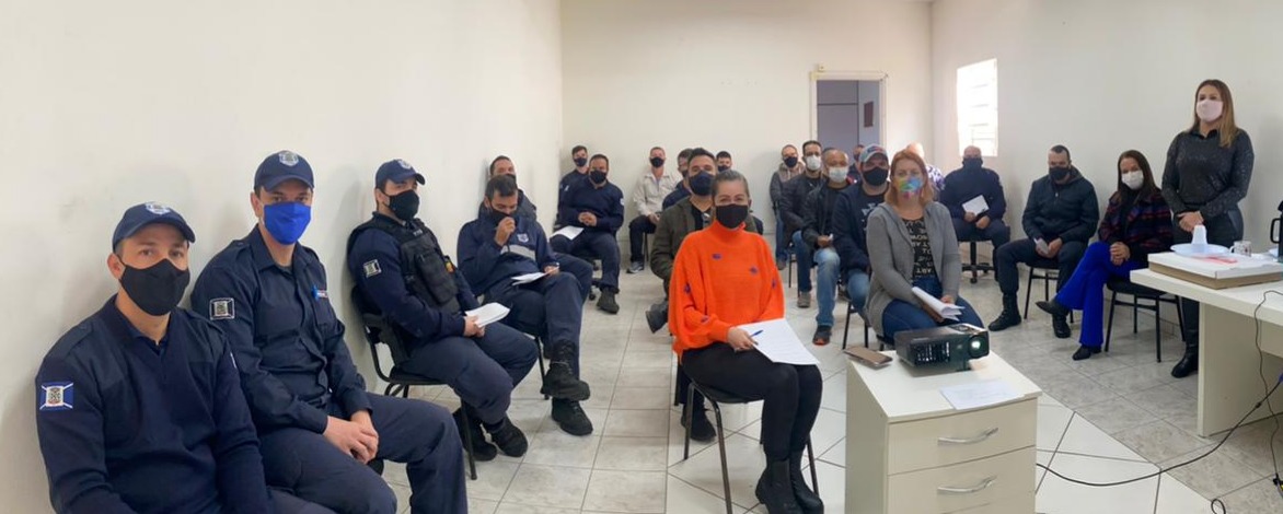 Manhã de Palestra na Guarda Municipal de Tubarão