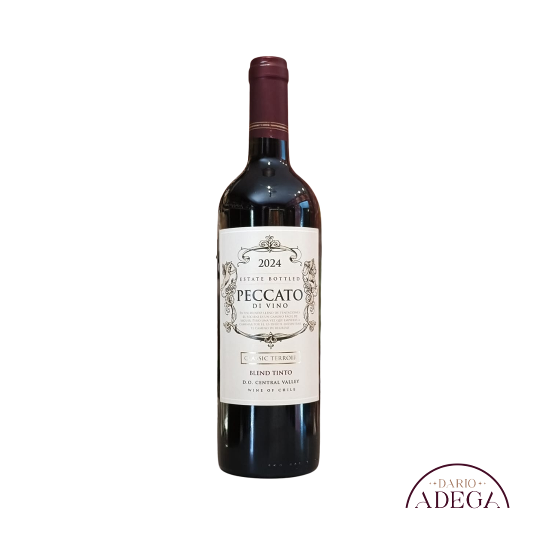 Vinho Peccato Di Vino Blend Tinto D.O. Valle Central 750ml