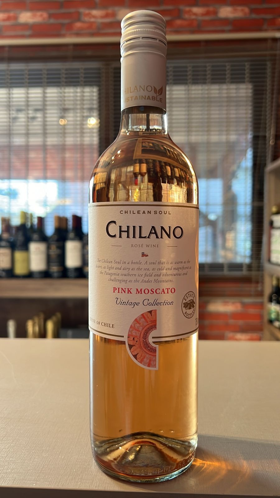 Vinho Rosè Chilano Pink Moscato 750ml