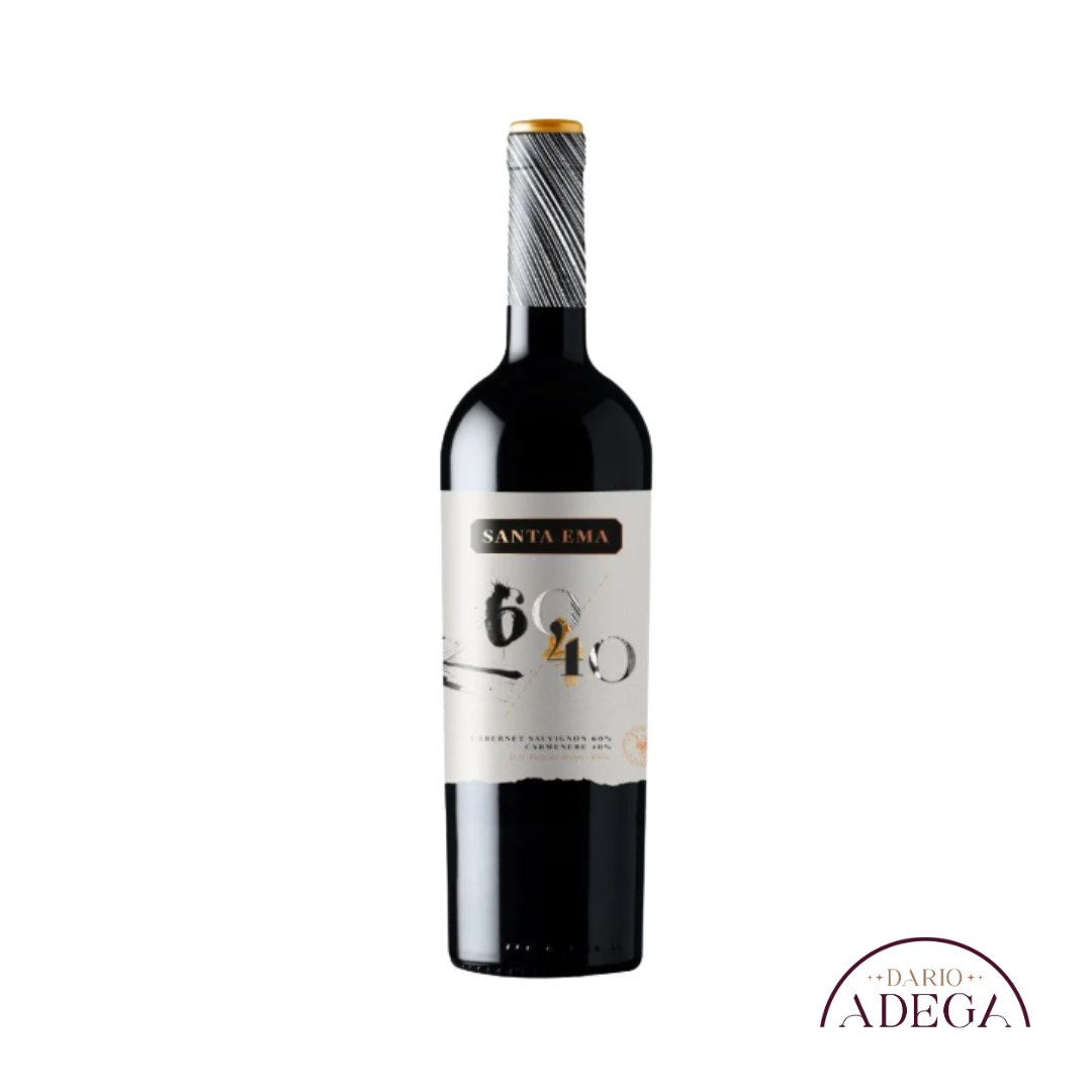 Vinho Tinto Santa Ema 60/40 Cabernet Sauvignon e Merlot 750ml