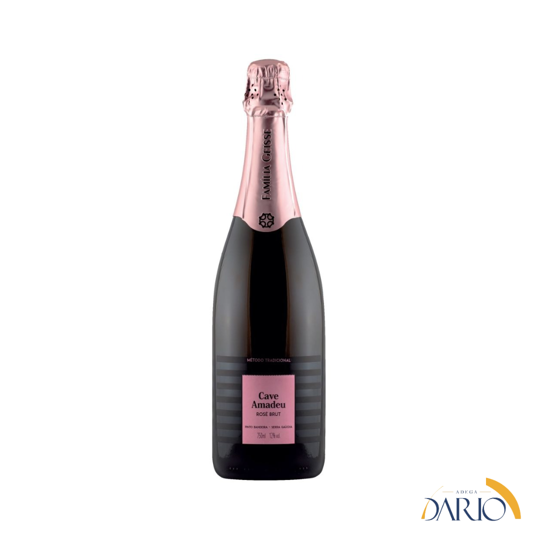 Espumante Cave Amadeu Brut Rosé 750ml