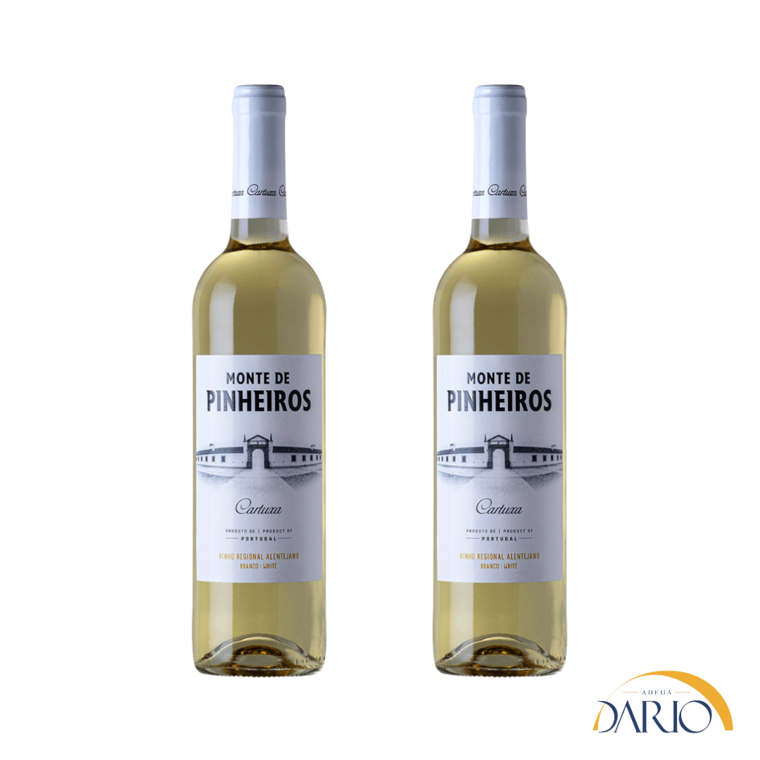 Kit Cartuxa Monte de Pinheiros Branco 750ml