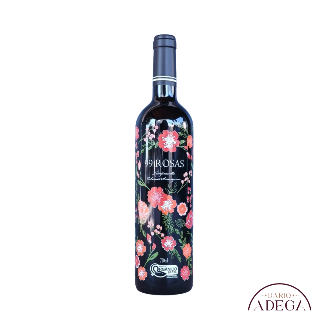 99 Rosas Tinto Tempranillo e Cabernet Sauvignon 750ml