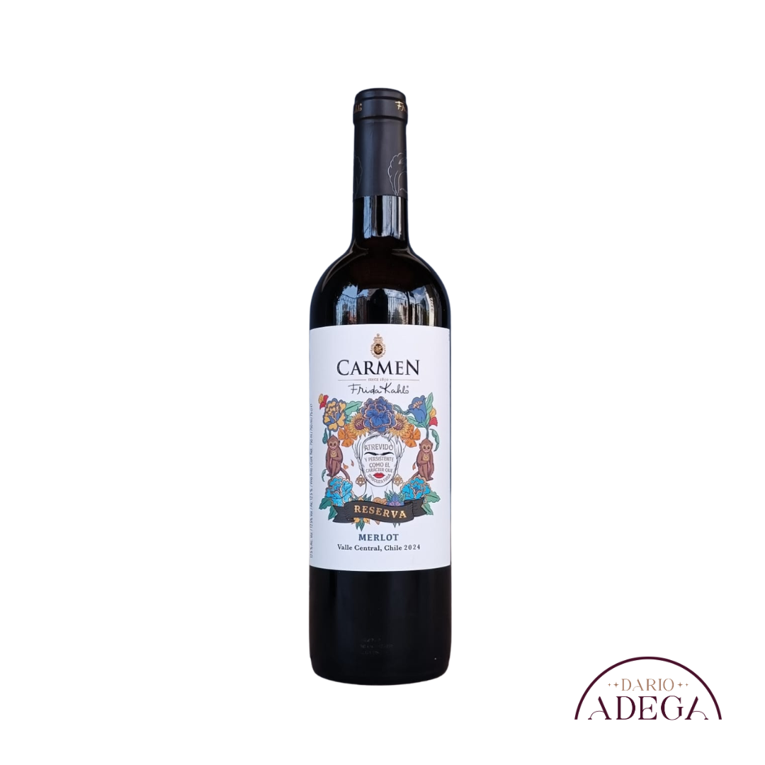 Vinho Carmen Reserva Frida Kahlo Merlot 750ml