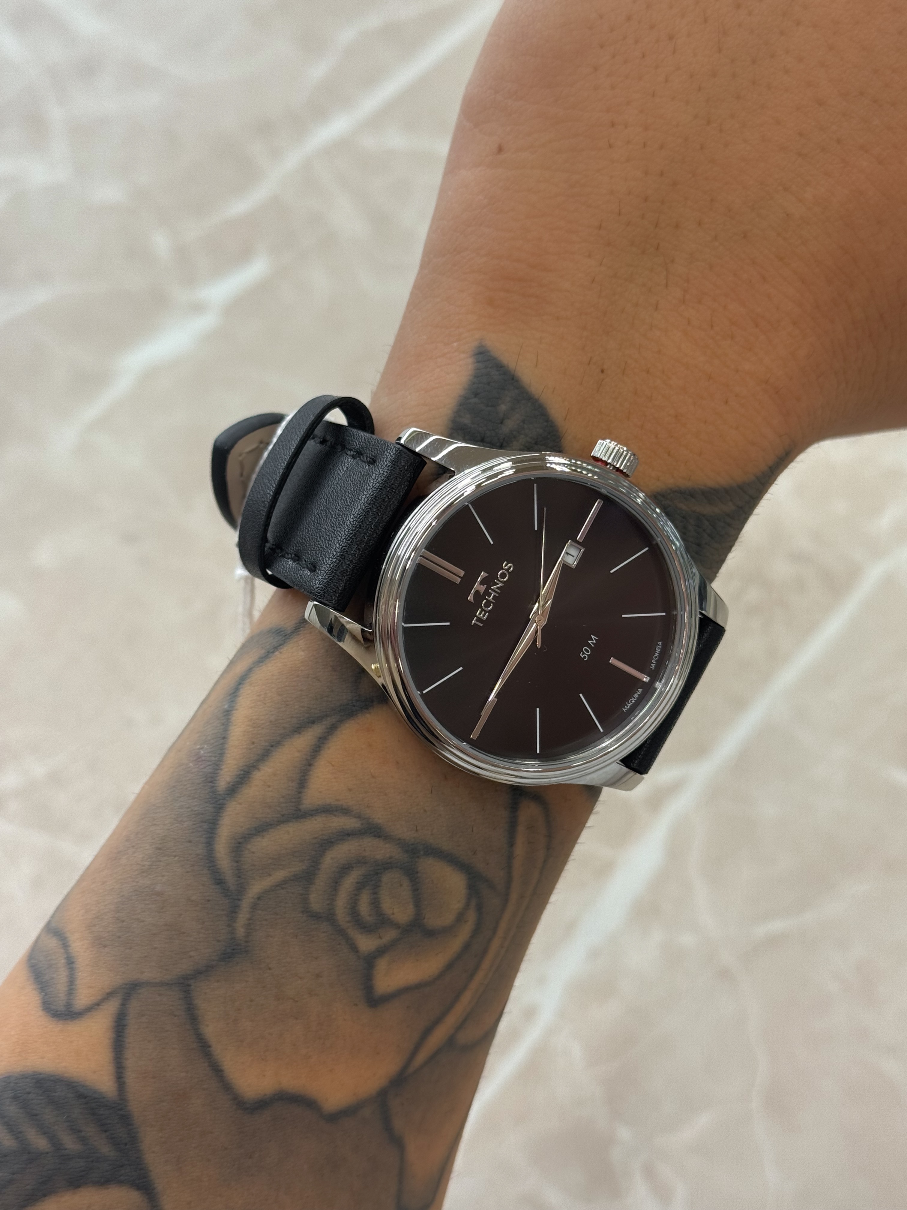Relógio Technos Masculino Steel Prata 2115MXU/0P