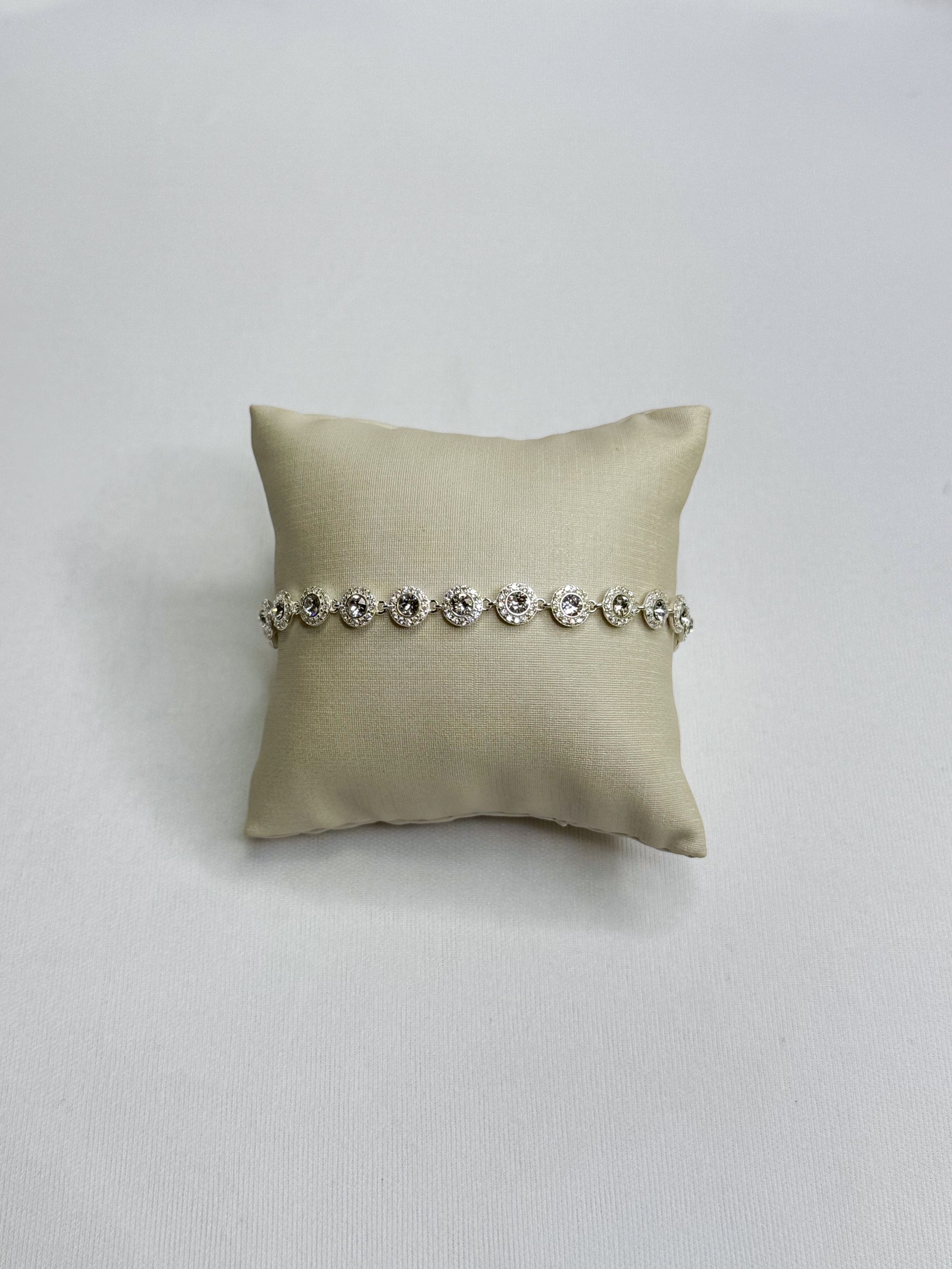 Pulseira Zircônia Prata 925 