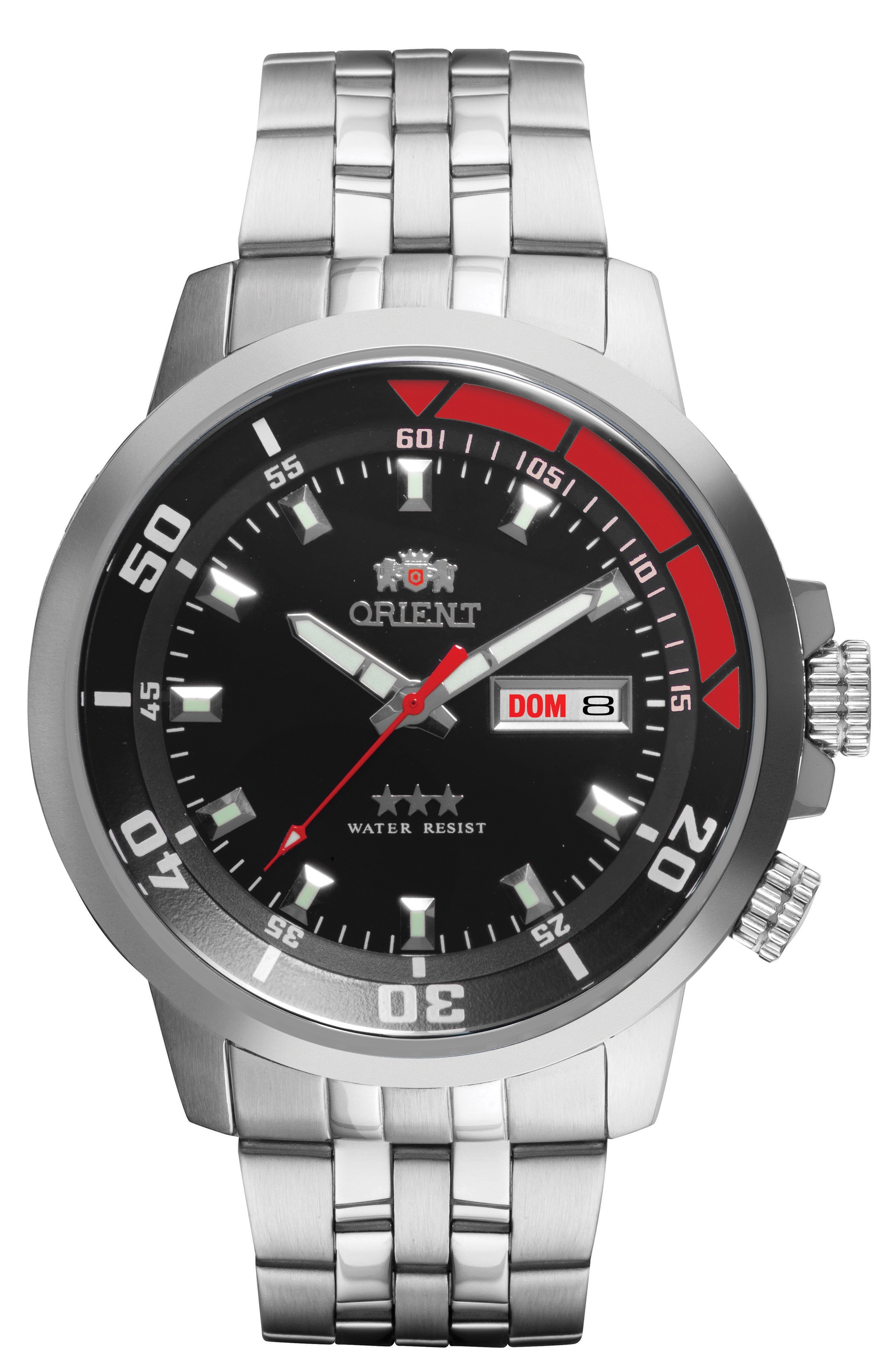  RELÓGIO ORIENT AUTOMÁTICO MASCULINO 469SS058NH PRETO