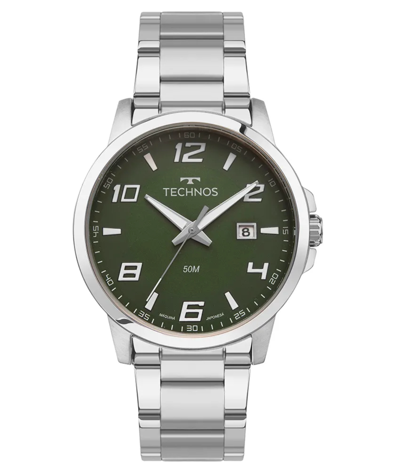 Relógio Technos Masculino Racer Prata 2315LAT/1V