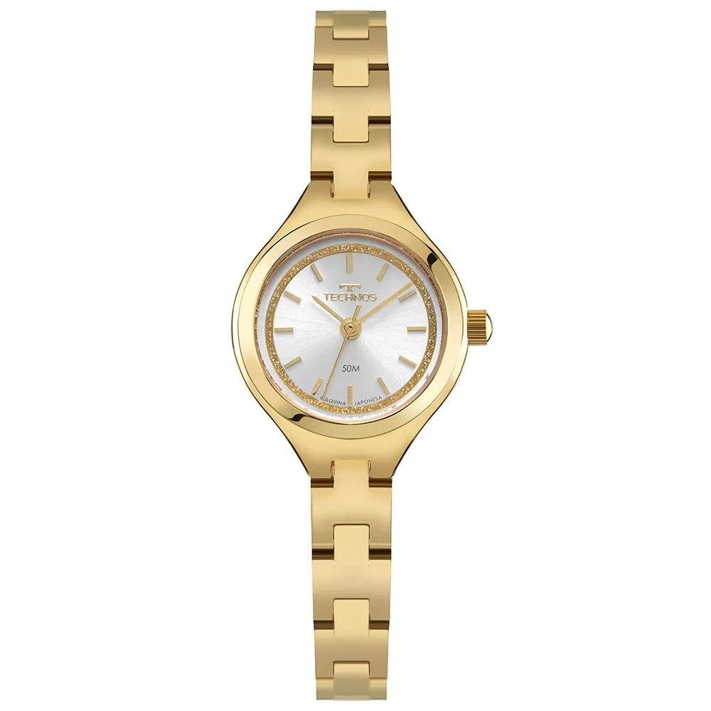 Relógio Technos Mini Dourado 2035NAM/1K