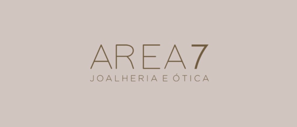 Logotipo Area7 Joalheria e Ótica