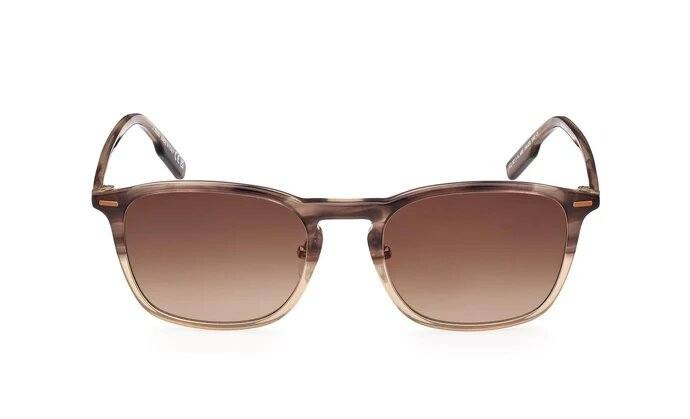 Óculos de Sol Ermenegildo Zegna Brown Gradient Sport EZ0211-H 48F 52