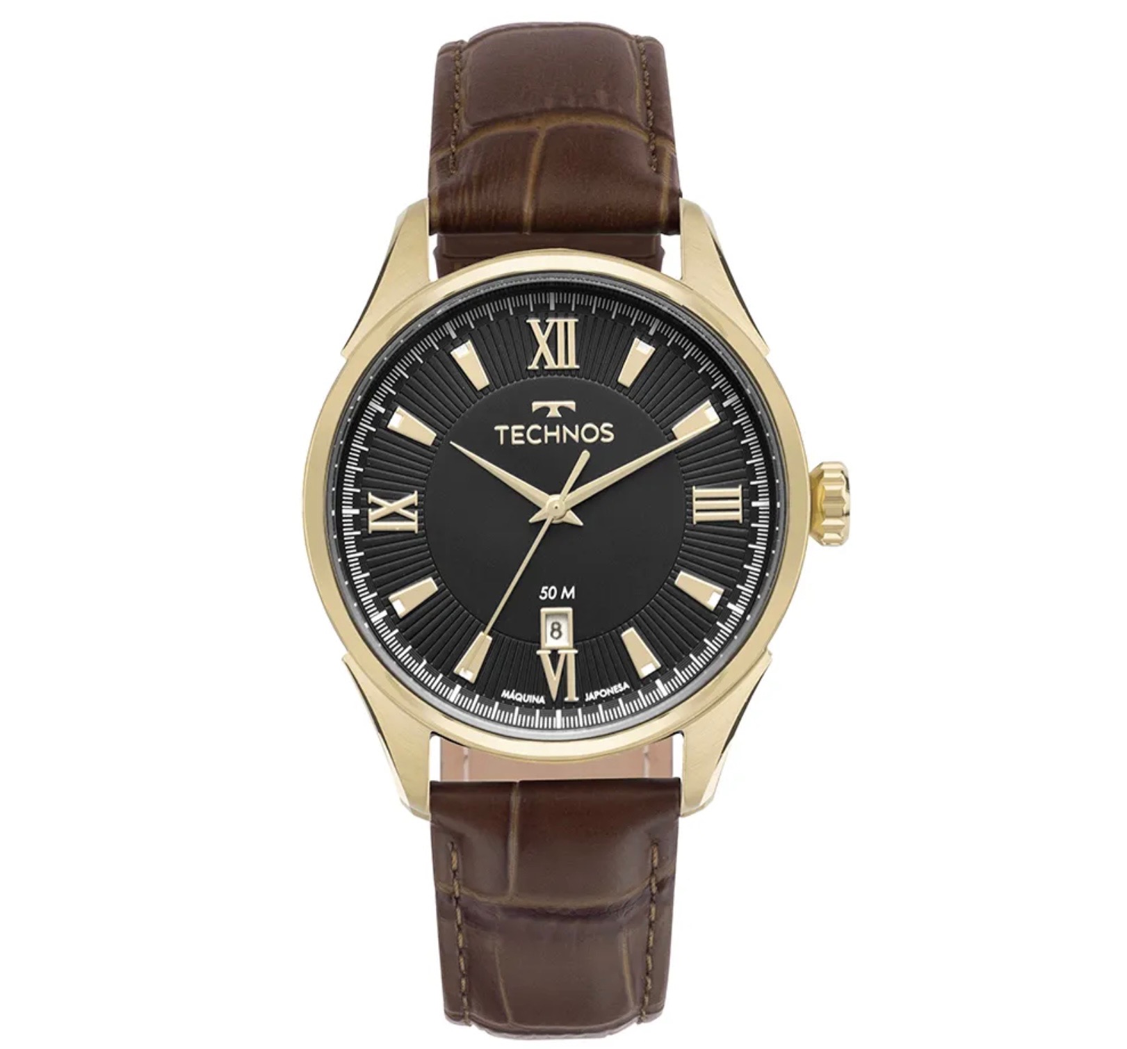 Relógio Technos Masculino Executive Dourado 2115TYE/0M