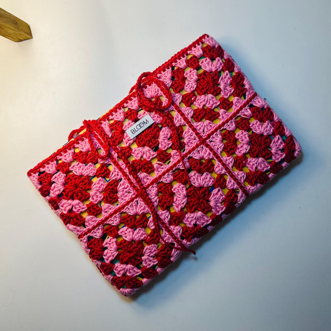 Case para Livro - Vermelho e Rosa