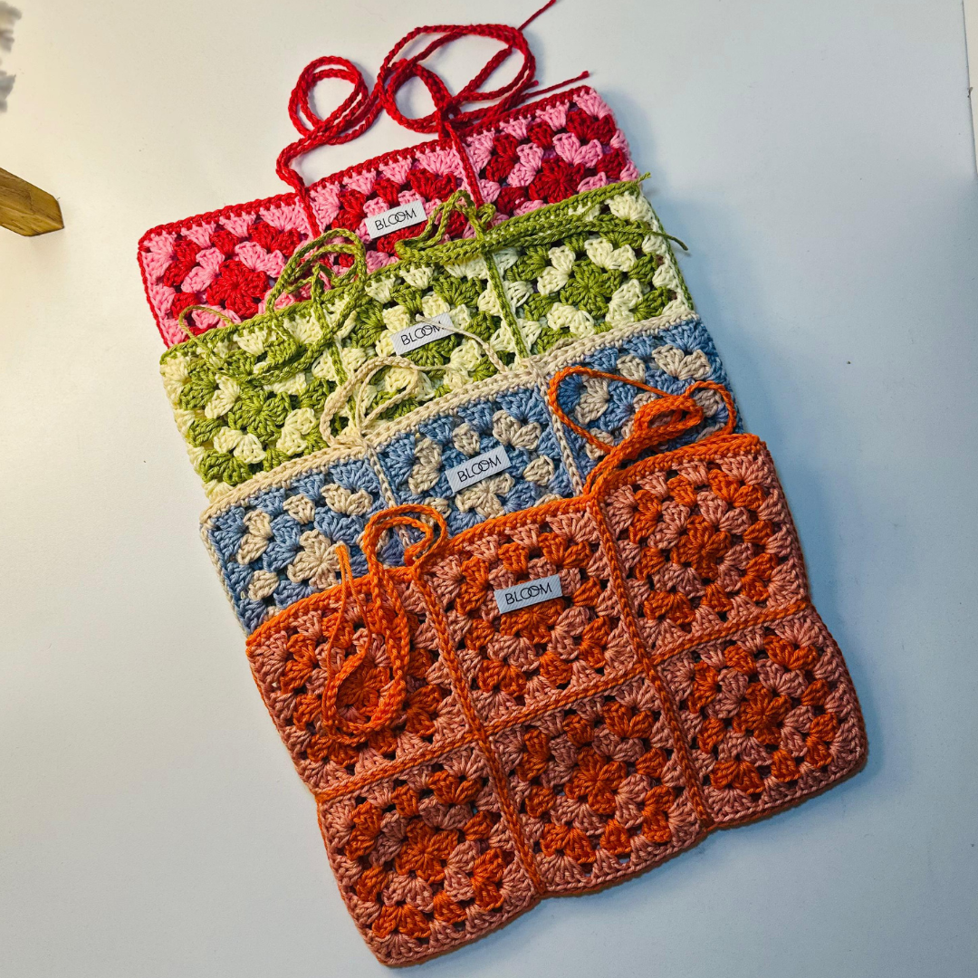 Case para Livro - Azul e Bege