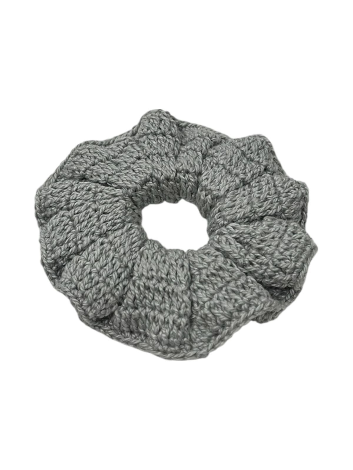 Scrunchie Ana  - Cinza