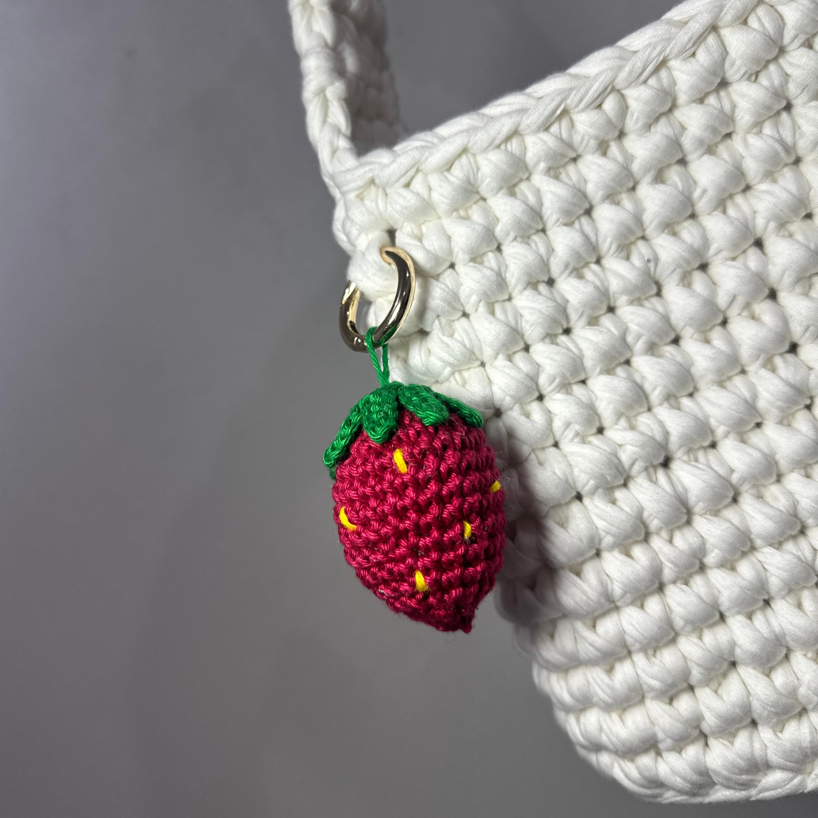 Bag Charm morango
