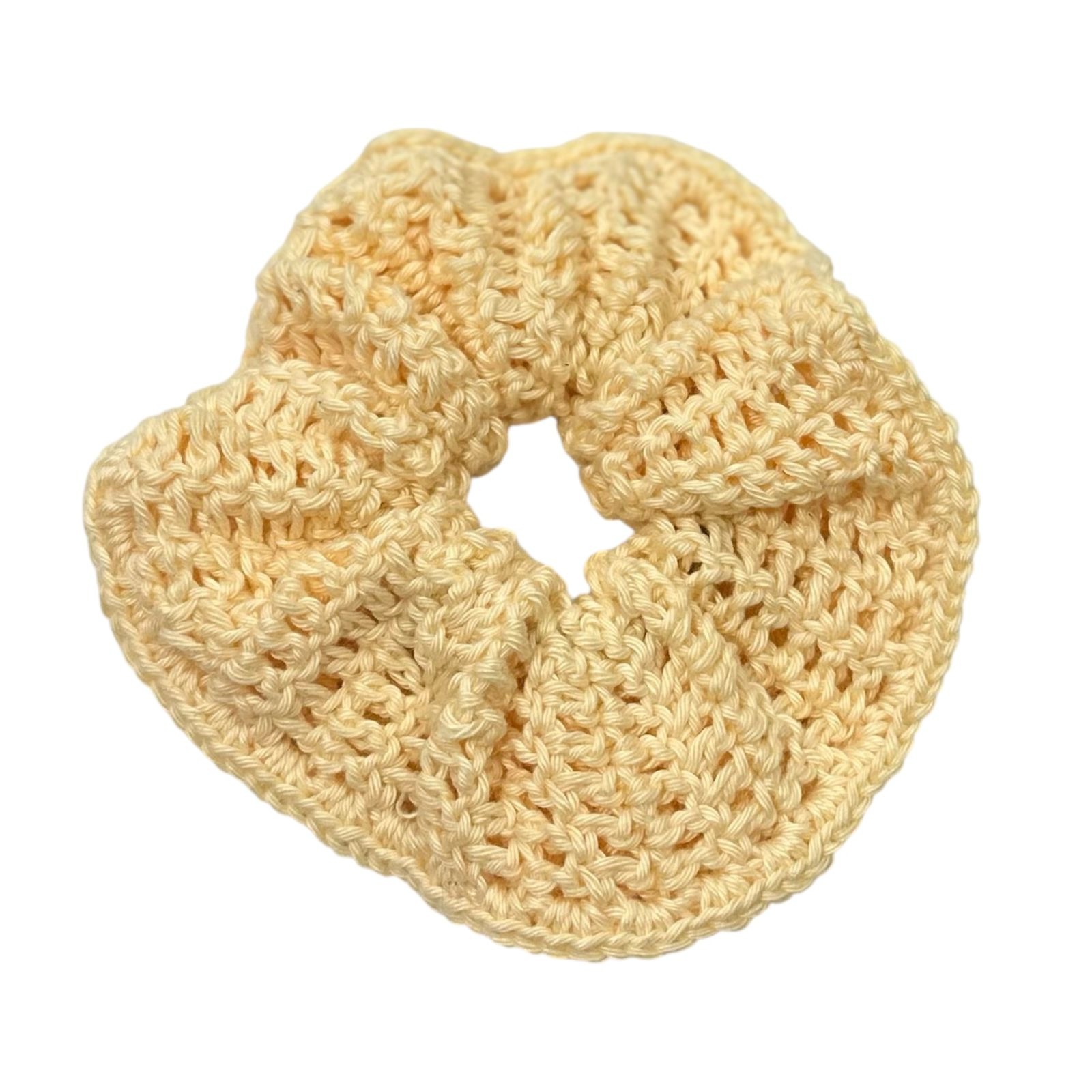 Scrunchie Ana  - Amarelo Manteiga