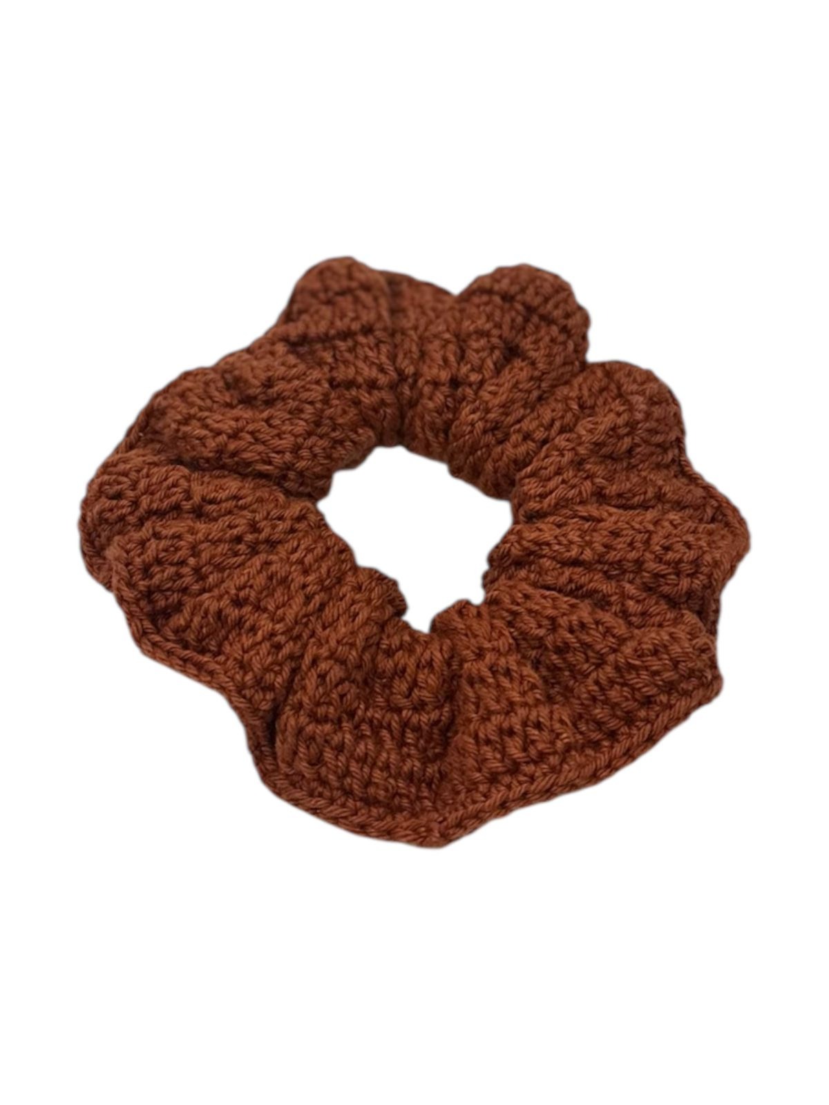 Scrunchie Ana  - Marrom