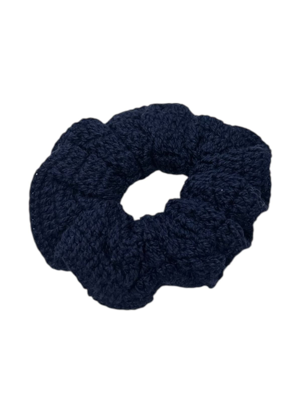 Scrunchie Ana  - Azul Marinho