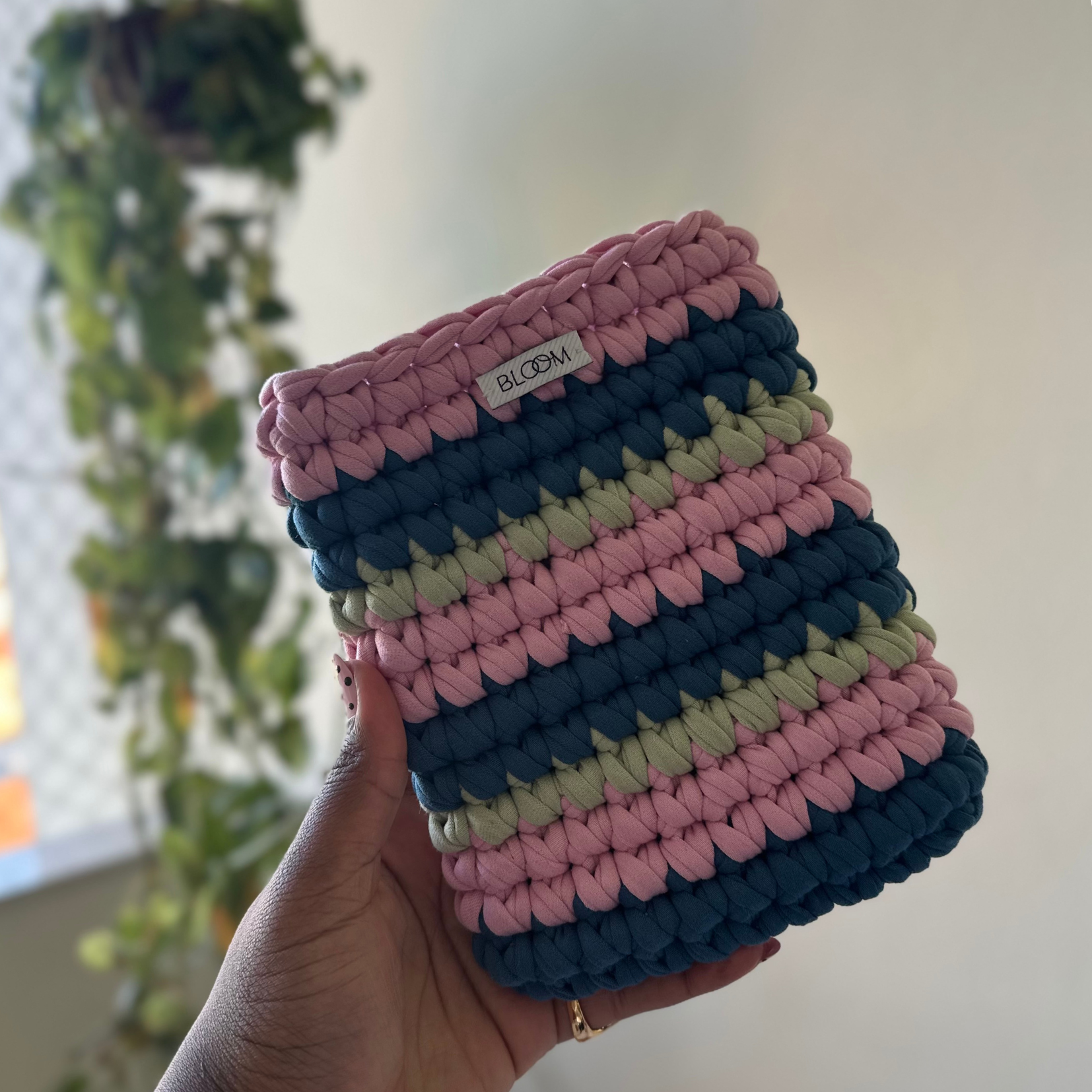 Case para Kindle - Azul, Rosa e Verde