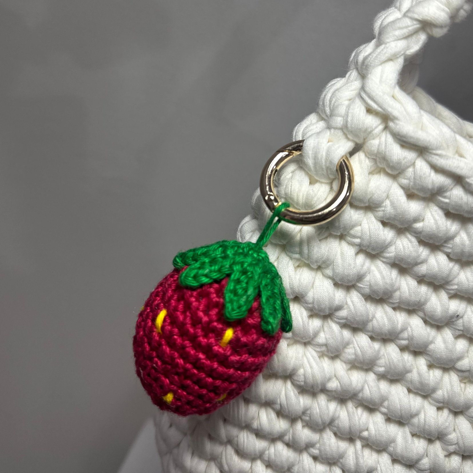 Bag Charm morango
