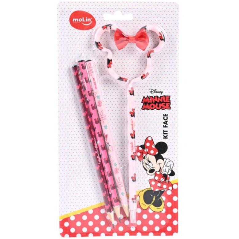 Kit Face Minnie c/ 4 itens