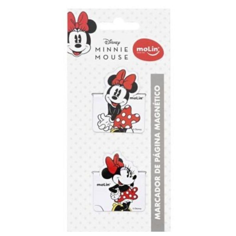 Marcador de Página Magnético Minnie 2 Unid. - Molin