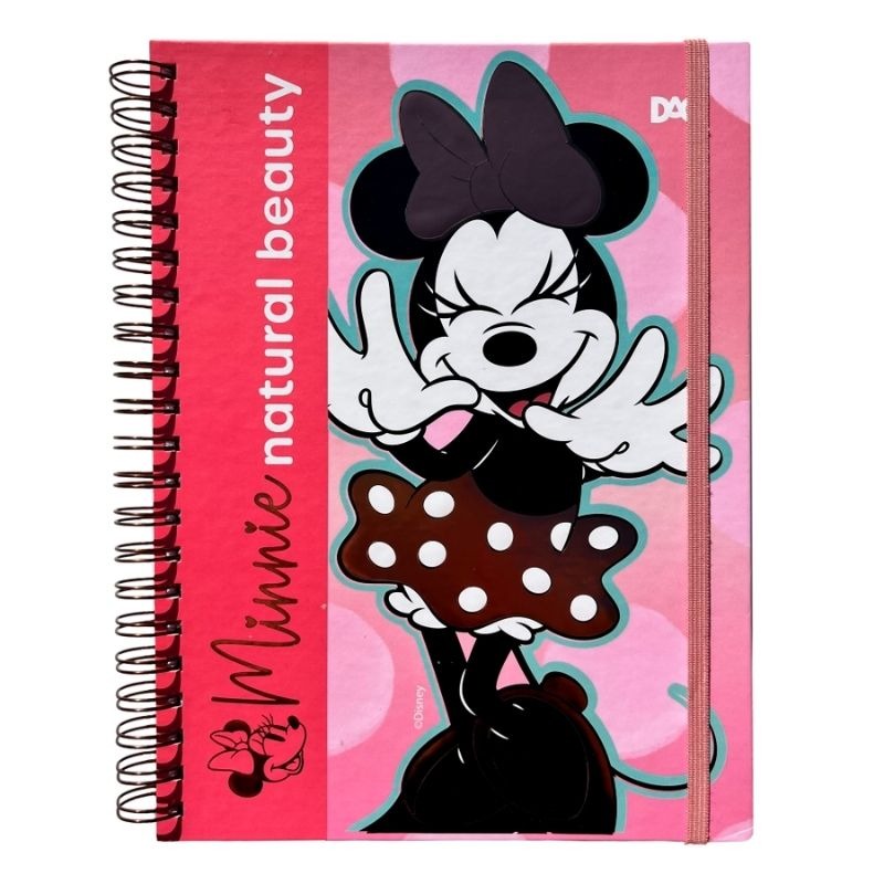 Caderno Smart Universitário - Mickey/Minnie - Dac - 80 folhas