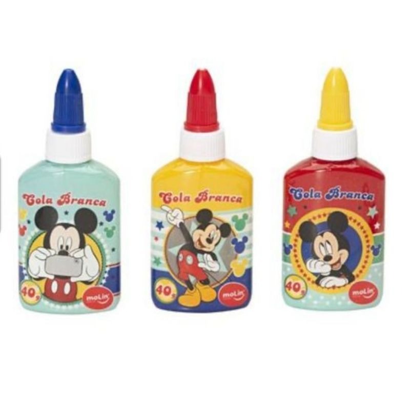 Cola Branca Mickey Mouse 40g - Molin