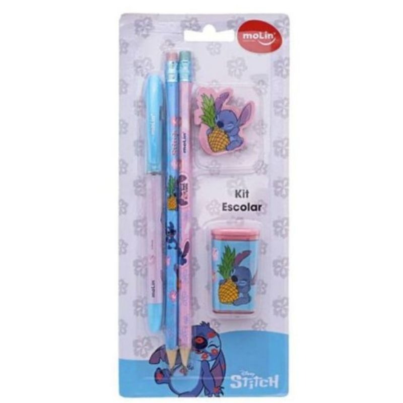 Kit Escolar Stitch - Molin