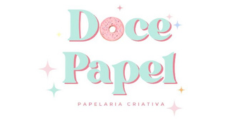 Logotipo Doce Papel Papelaria Criativa