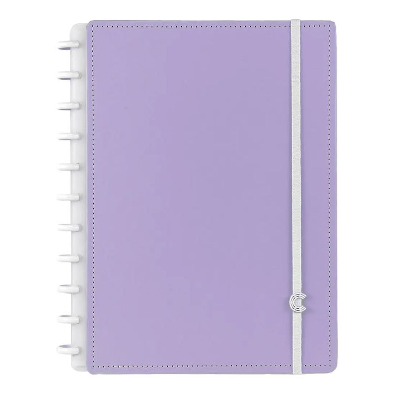 Caderno Lilás Pastel - Todos os Tamanhos