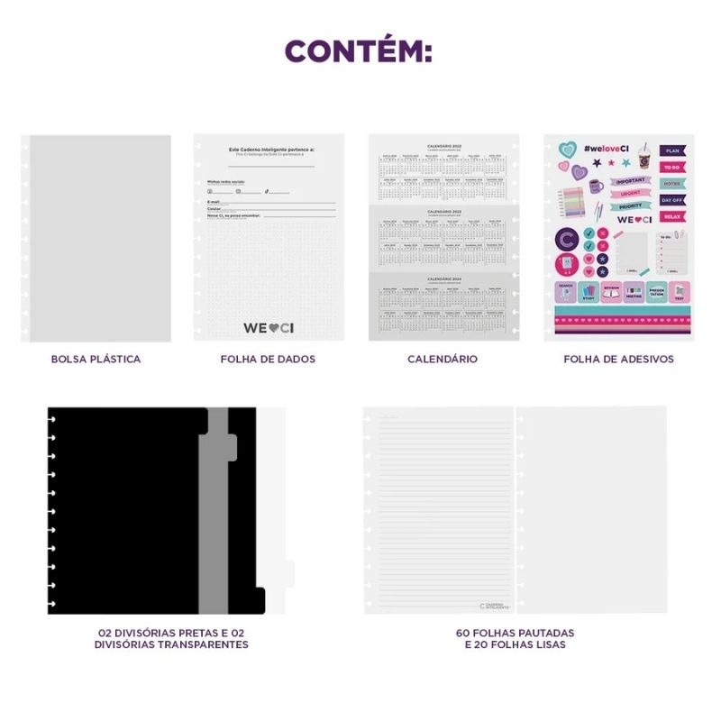 Caderno Inteligente Grey 