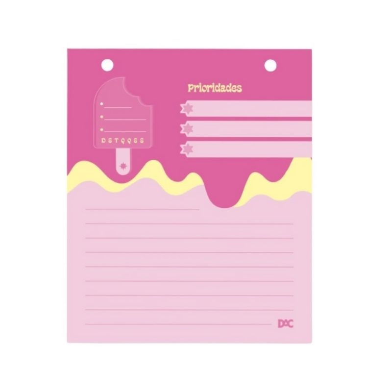 Caderno Smart Universitário - Hello- Dac - 80 folhas