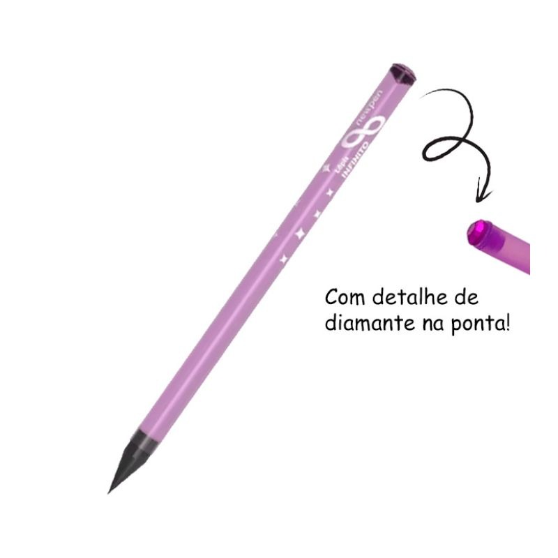 Lápis Infinito HB Color Diamante - Newpen