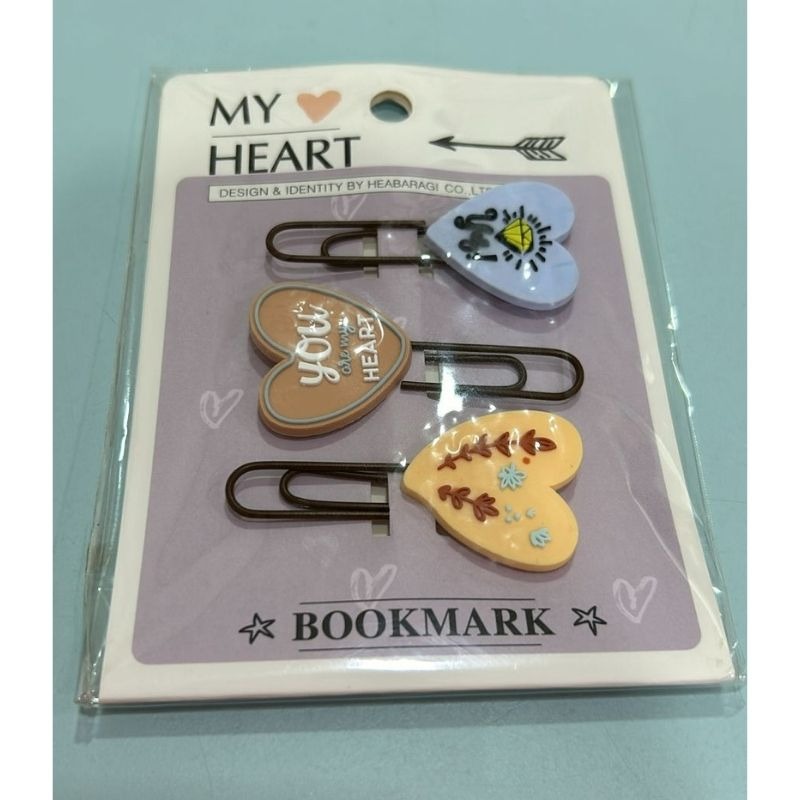 Clips Book Mark - My Heart