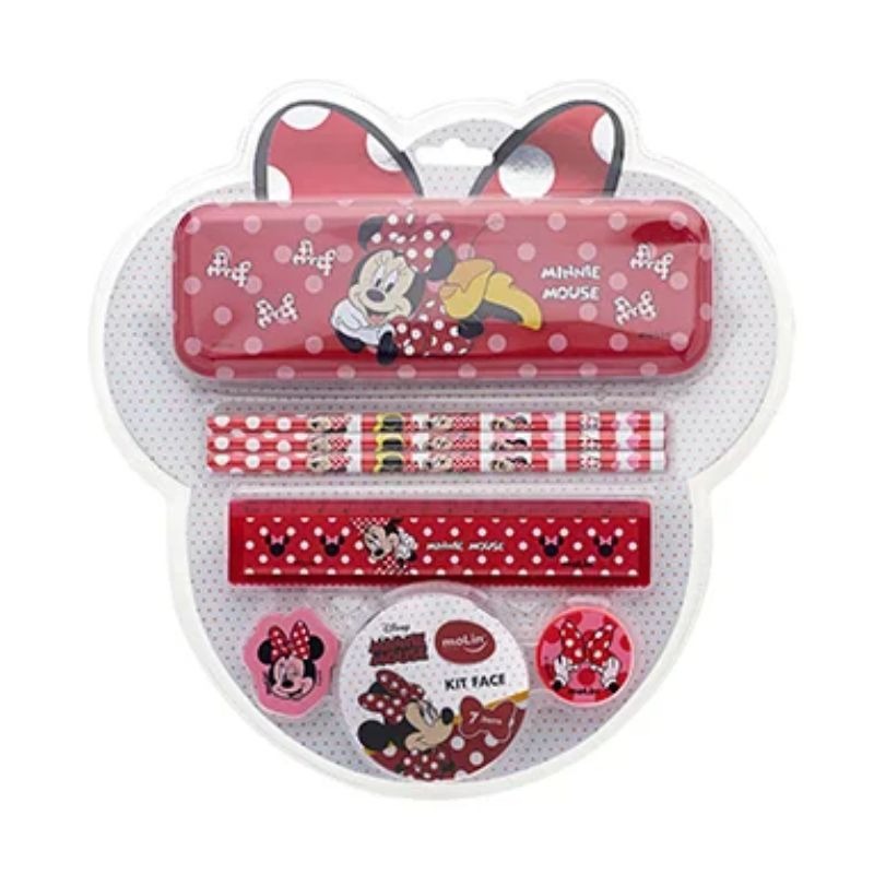 Kit Face Minnie C/7 Peças Molin