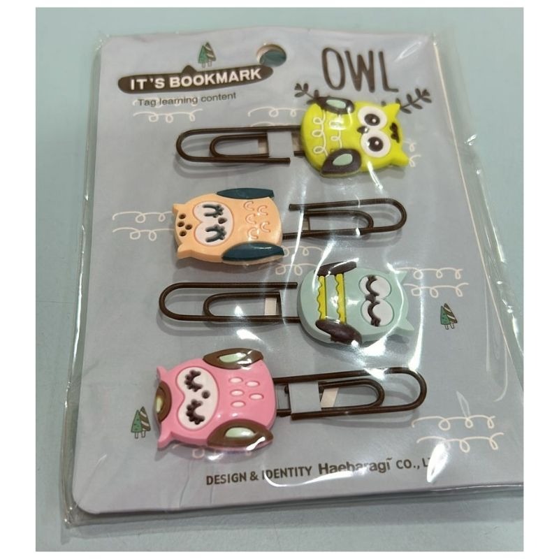 Clips Book Mark - Owl