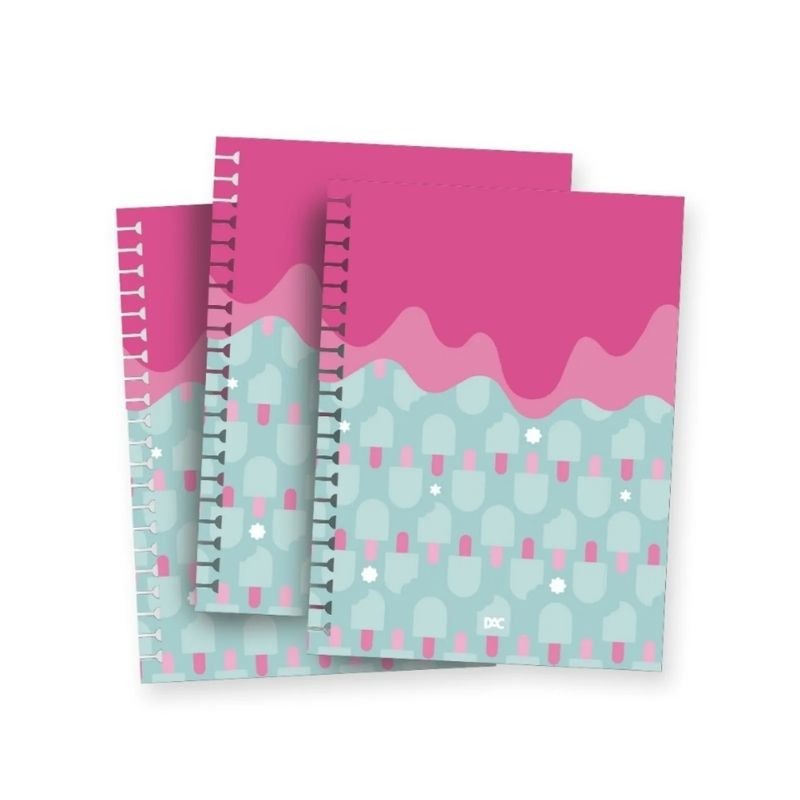 Caderno Smart Universitário - Hello- Dac - 80 folhas