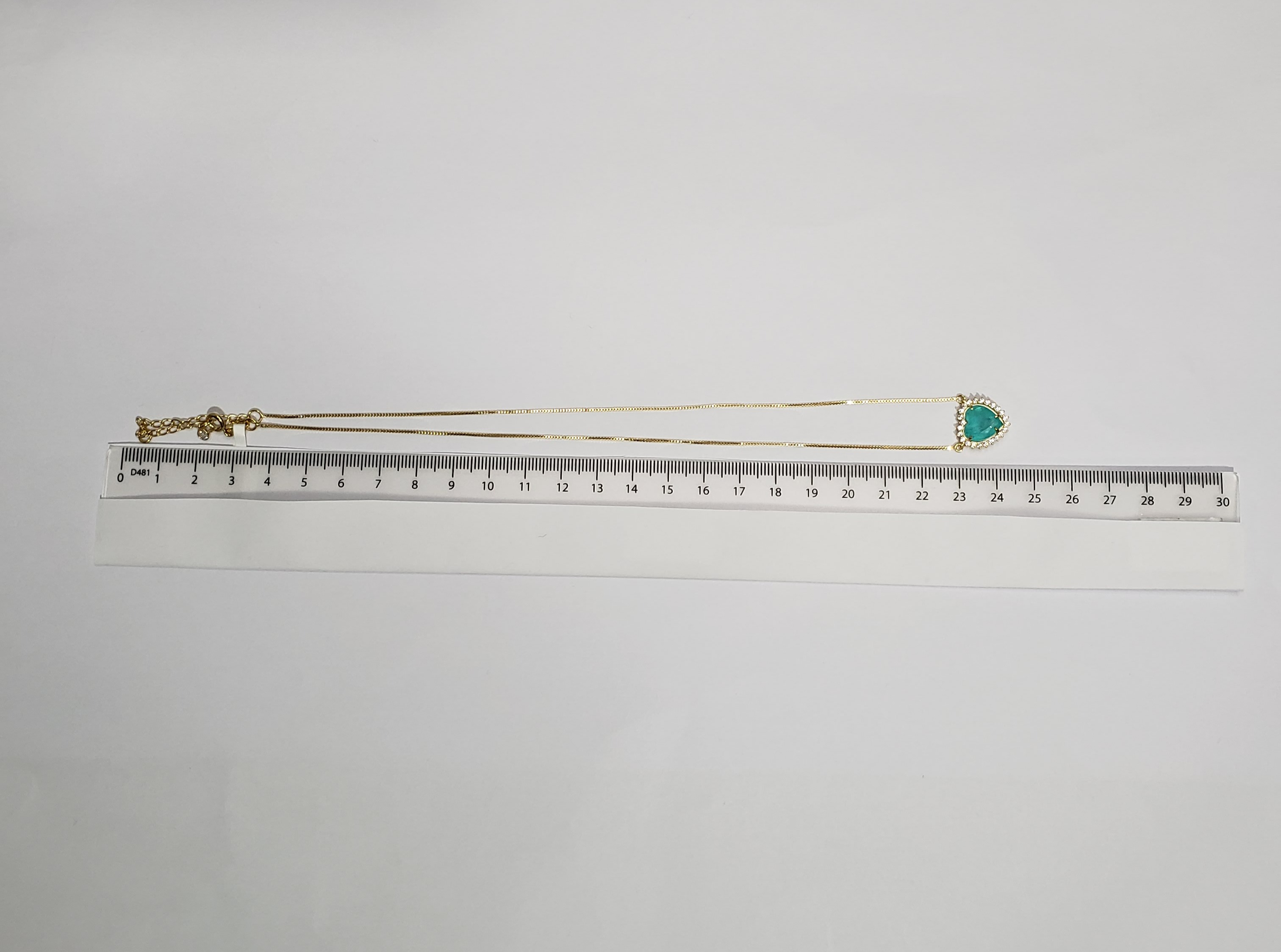 Gargantilha Coração G Folheado Ouro 18k