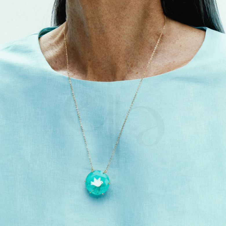 Colar Elaine Palma Fusion Divino Folheado Ouro 18k