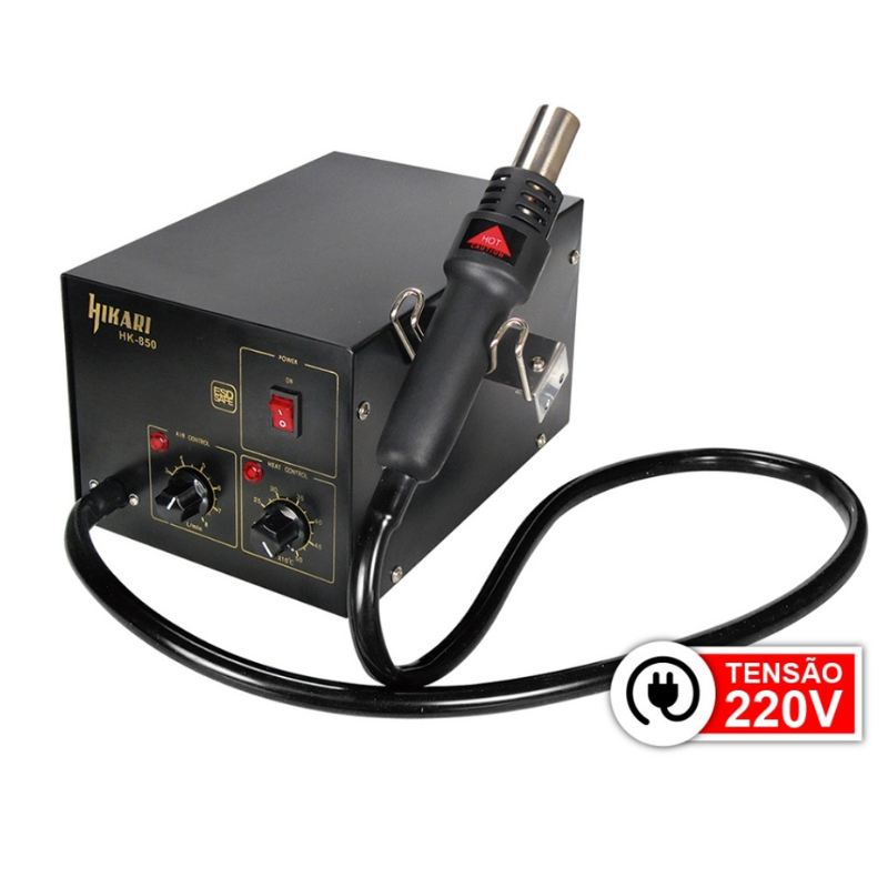 Estação de Retrabalho para SMD Analógico HK-850 220V