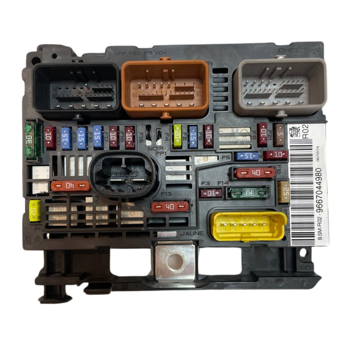 Bsm Caixa Fusíveis Peugeot 3008  R01 / R02  9667044980  9667044880