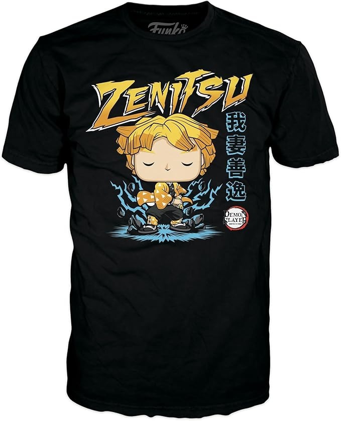 POP! TEES - CAMISETA DEMON SLAYER: KIMETSU NO YAIBA - ZENITSU - Tam. M