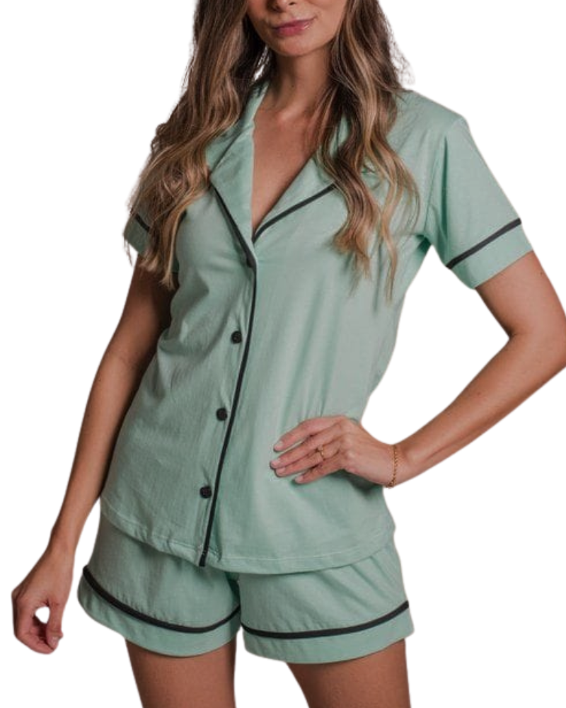 MOLDE Pijama feminino Americano PP ao XG