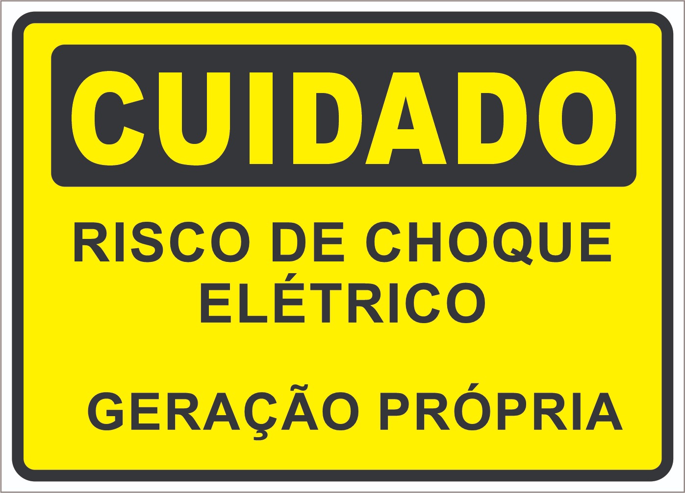 Placa Geração Própria 25x17 - 50