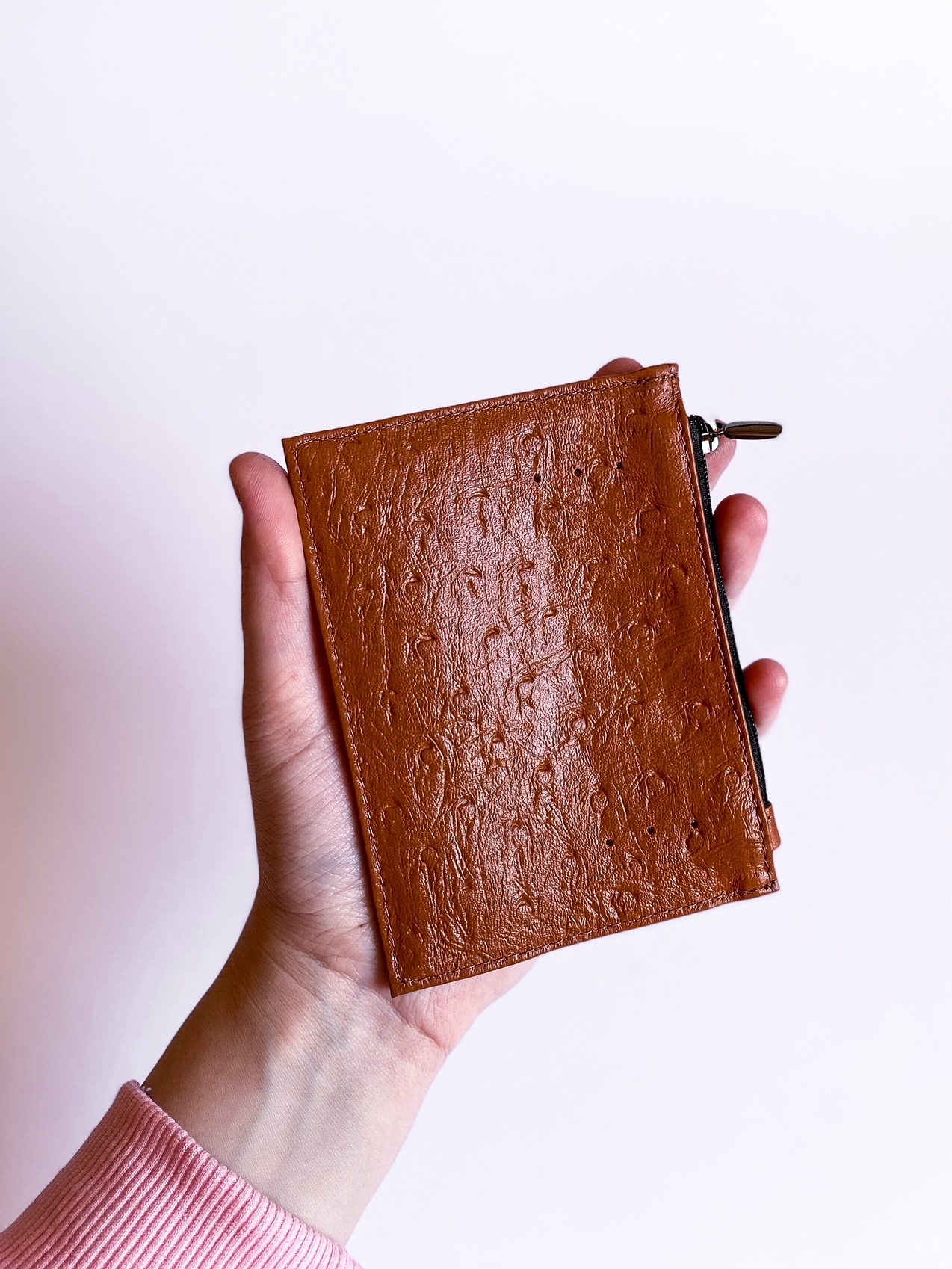 Carteira Mini - Run Avestruz