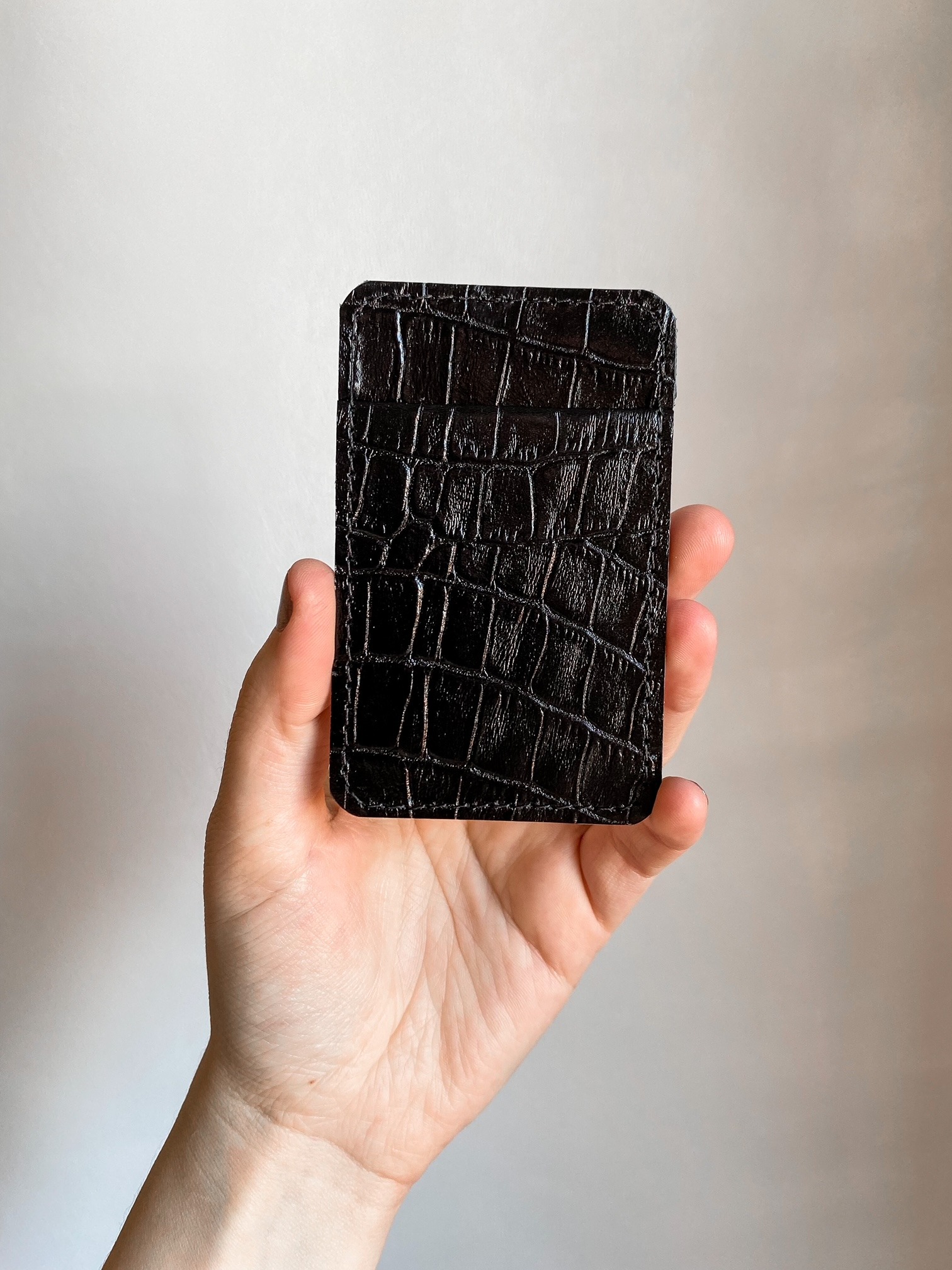 Porta Cartão p/ Celular - Preto