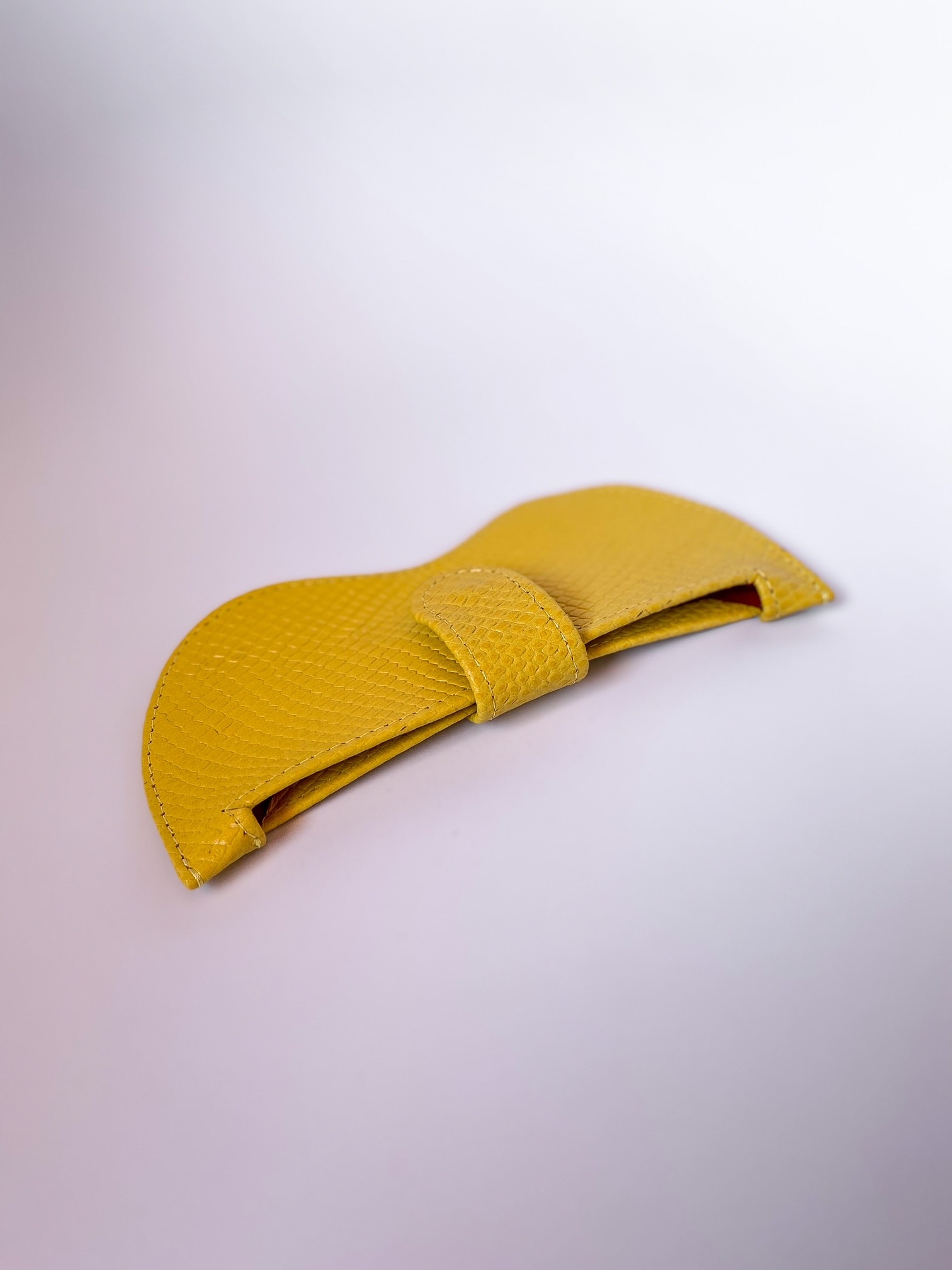 Porta Óculos - Amarelo Snake